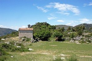 Chateauneuf-Villevieille ruins