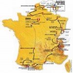 Tour de France 2012 Route Map