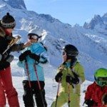 Family Skiing Chamonix