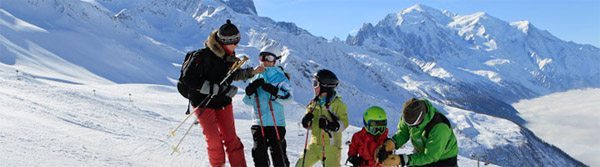 Family Skiing Chamonix