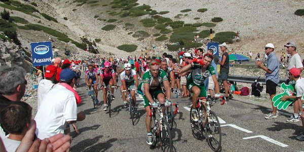 Mont Ventoux on the Tour de France