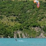 Serre Poncon Lake Kitesurfing