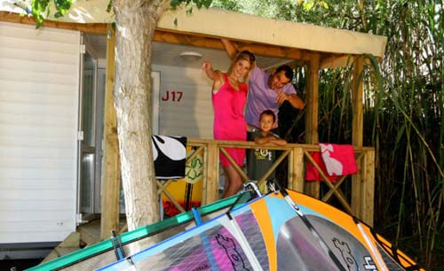 Campsites near kitesurf spots in France