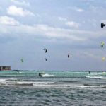Kitesurfing in Cap d'Agde, France