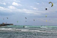 Kitesurfing in Cap d'Agde, France