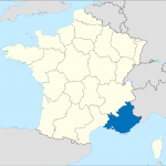 Provence-Alpes-Cote d'Azur Map