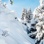 Freddy Kalbermatten snowboarding in Arêches-Beaufort
