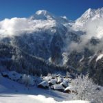 The Sainte Foy Ski Resort in the French Alps