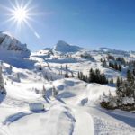 Skiing in Chatel in the French Alps