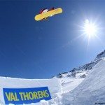 Snowboarding in Val Thorens