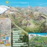 Les 2 Alpes Mountain Bike Trail Map Small