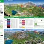 Tignes-Val d'Isère Mountain Bike Trail Map - Small
