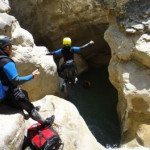Canyoning in the Clue du Riolan