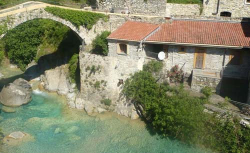 La Pecora Nera near Barbaira Canyon in the Maritime Alps