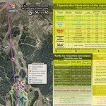 Les Orres MTB Trail Map - Small