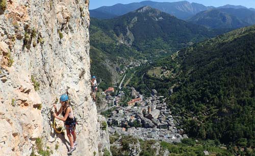 Via Ferrata in the Mercantour National Park