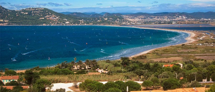 Kitesurfing Almanarre Beach