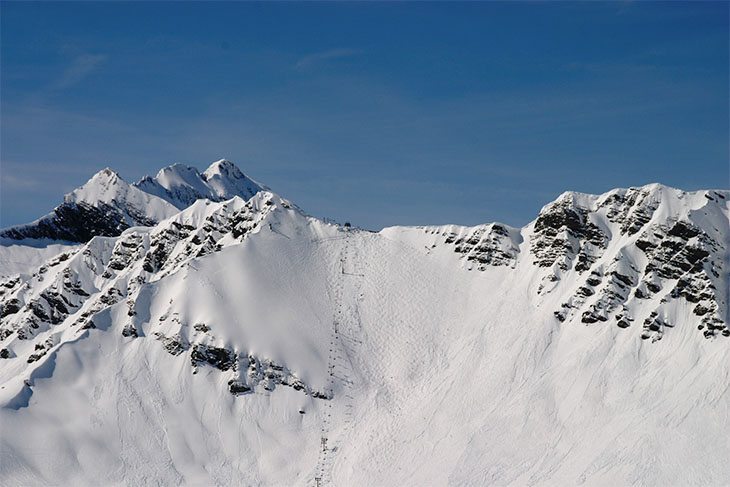 Swiss Wall Ski Run - Avoriaz