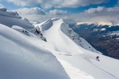 Off-Piste Snowboarding in Les Arcs