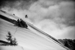 Freeride Snowboarding in Les Arcs