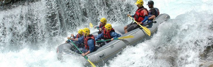 Rafting in the Southern French Alps
