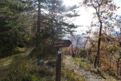 Col de l'Agaisen MTB Trail in Sospel