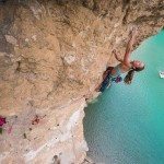 Caroline Ciavaldini Rock Climbing at La Grotte du Galetas, Verdon