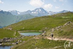 MTB trail with a view in Méribel