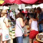 The Sunday market in Capbreton