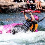 Rodeo kayaking at the Natural Games