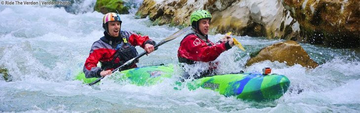 Rafting and Kyaking on the Verdon