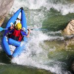 Hot-dogging on the Upper Verdon