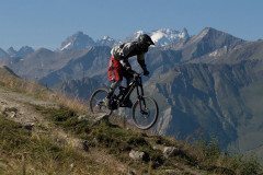 All-Mountain Biking in Valloire, France