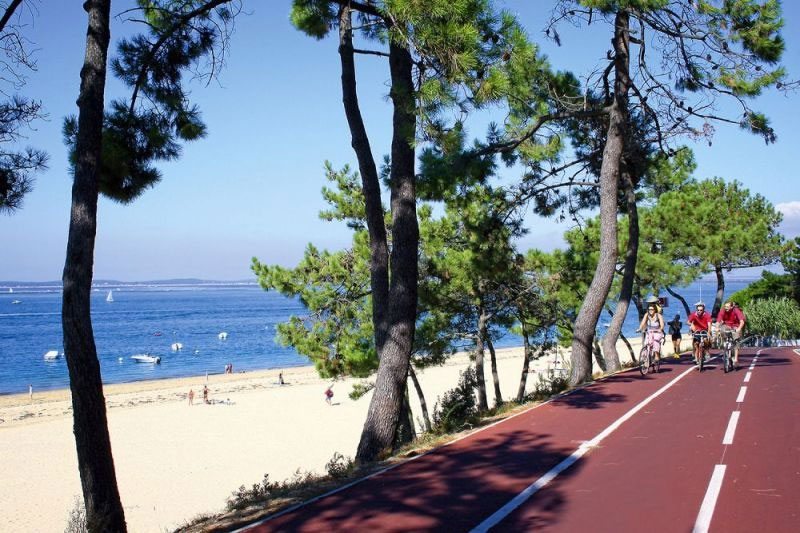 Cycling the coastal paths in Cap Ferret