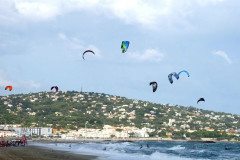 Kitesurfing in Sète, France
