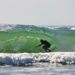 Surfing in La Salie