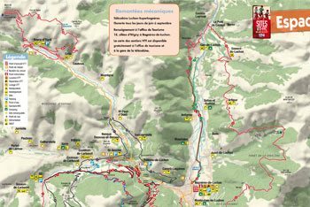 Lucon Mountain Bike Trail Map