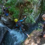 Canyoning Montmin near Annecy