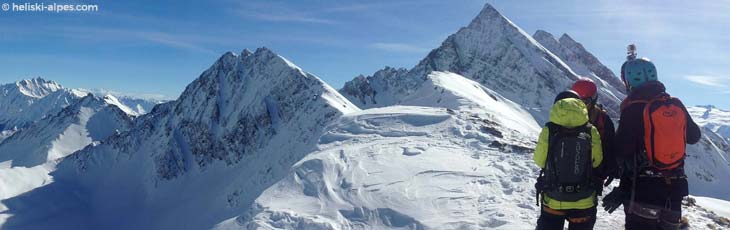 Heli-Skiing and Heli-Boarding in the Alps - banner