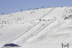 Huge amount of rideable terrain in Les 2 Alpes, France