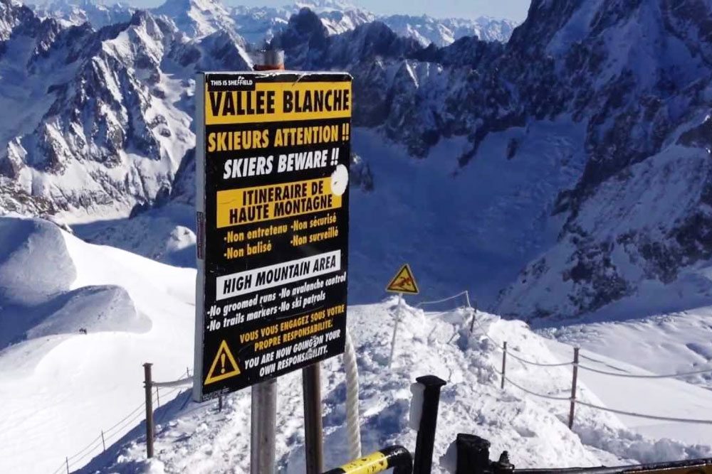 Vallée Blanche Difficulty