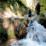 Canyoning Eaux Rousses, French Alps