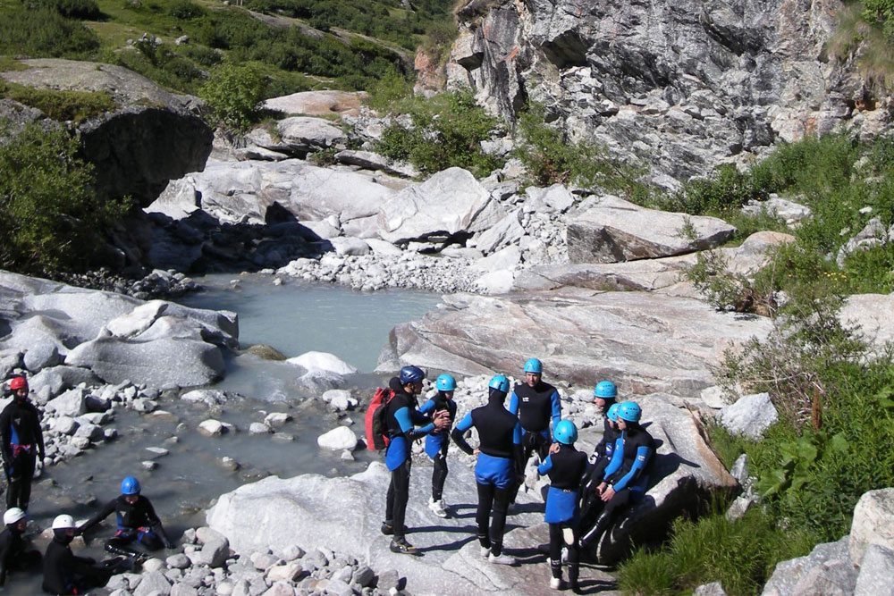 Canyoning in L’Ecot Canyon in Vanoise National Park