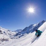 Les Vallons de Chancel off-piste route in La Grave