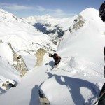 Couloir du Chardonnet Off-Piste Skiing in Tignes