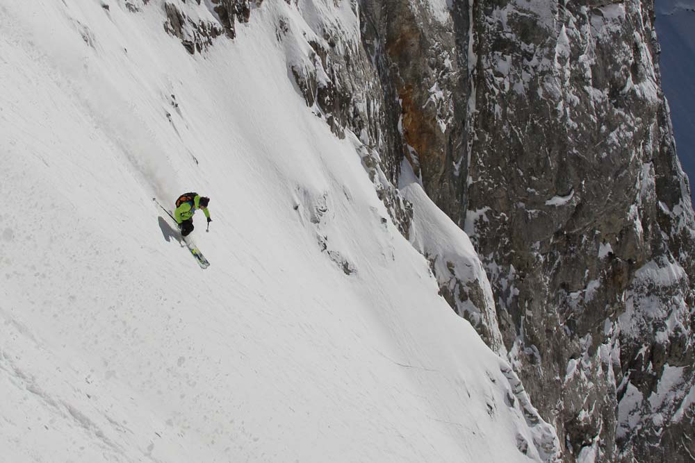 Extreme Steep Skiing in the French Alps - featured