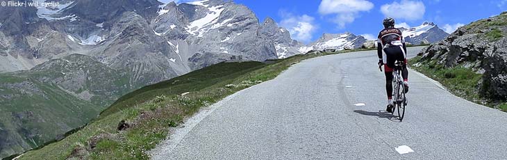 Road Cycle Climbs in the French Alps