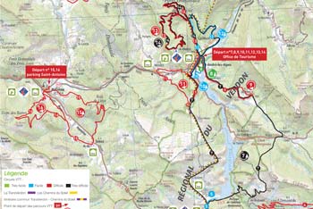 Verdon MTB Trail Map - small
