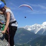 Via Ferrata in the French Alps - featured