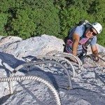 Via Ferrata Rocher de la Chaux in Saint-Jean-d'Aulps, France